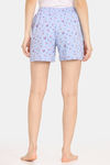 Rosaline Joy Sticks Knit Cotton Shorts (Pack of 2) - Blue Purple — thumbnail 9